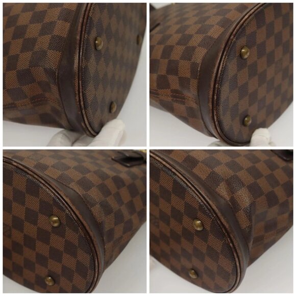 LOUIS VUITTON Damier Ebene Marais Shoulder Bag N42240 LV Auth 134398 - Picture 15 of 16